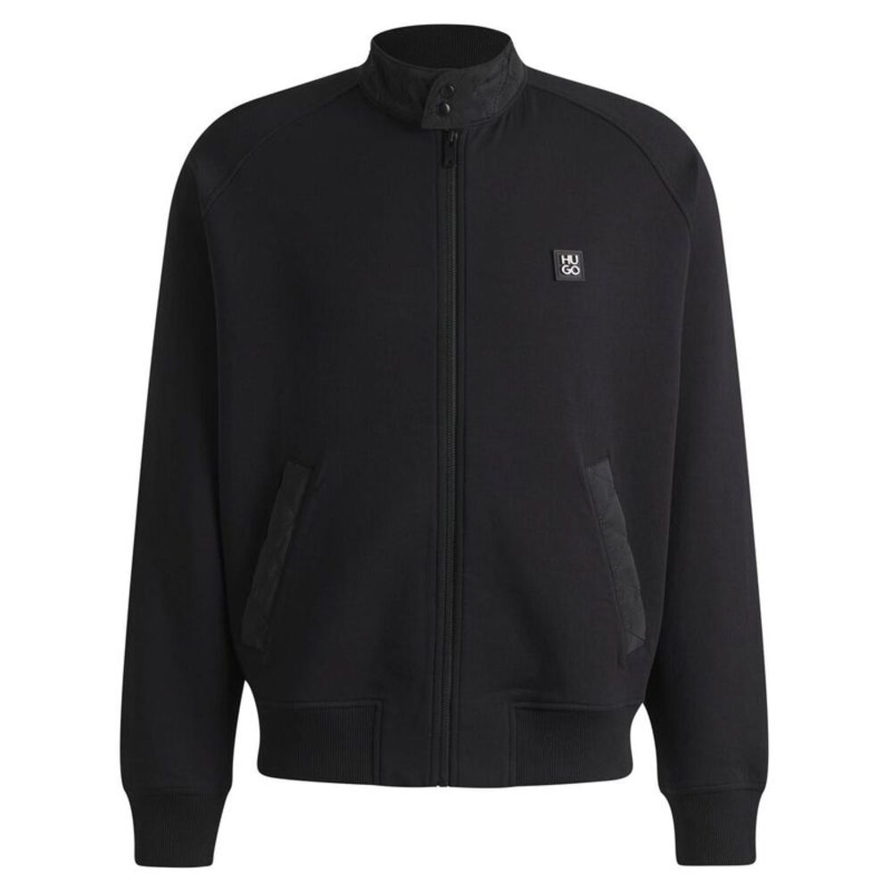 Hugo Mens Diwano Fleece Jacket / Black